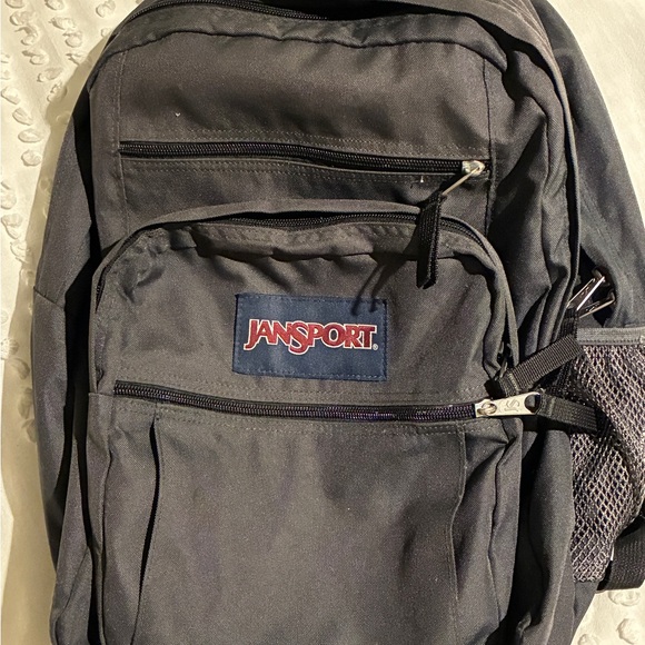 JanSport Big Student Charcoal Backpack - Picture 5 of 11